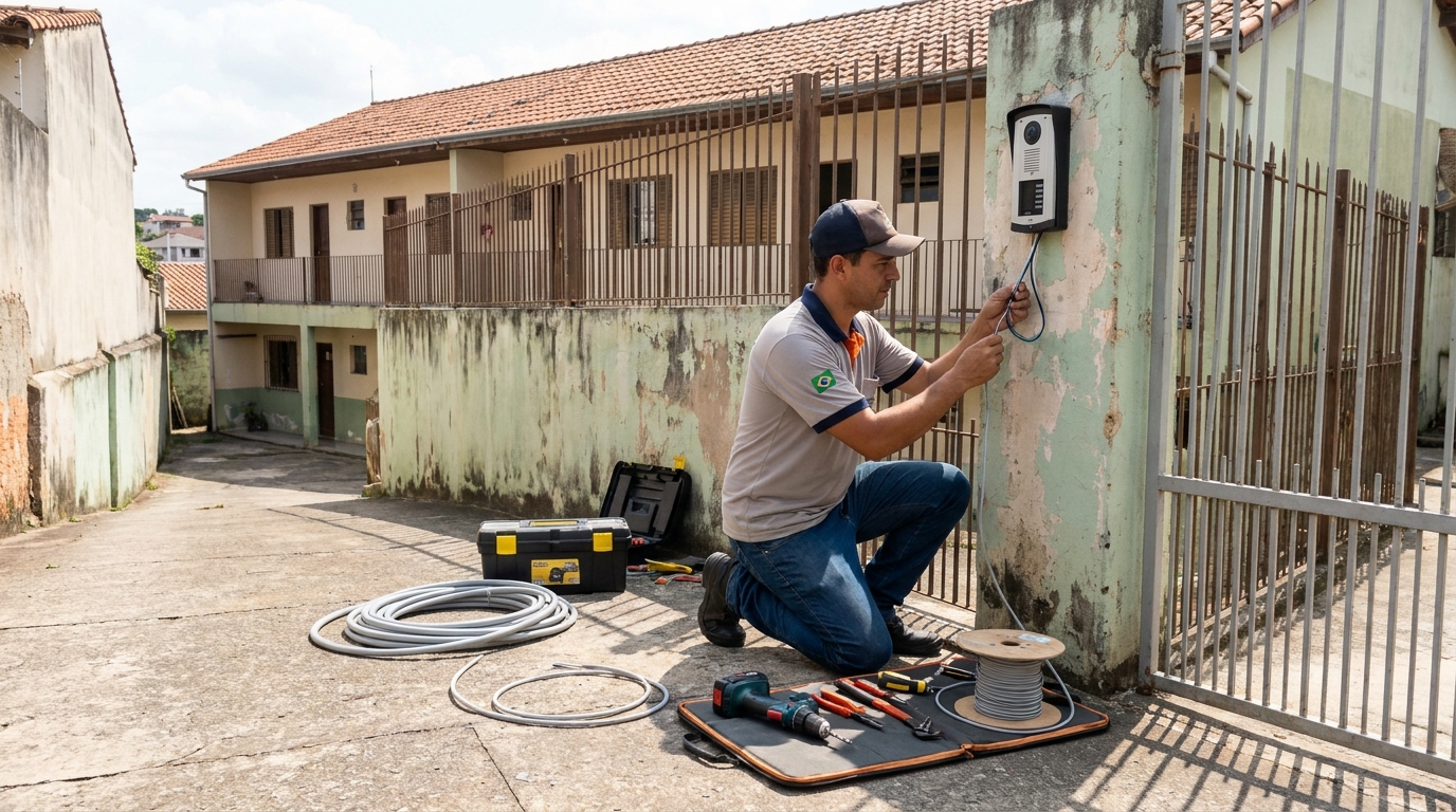 Instalação de Porteiro Eletrônico em João Pessoa‑PB